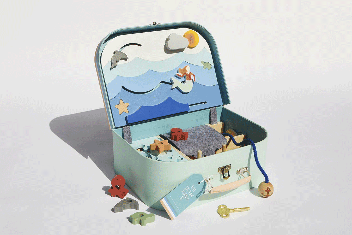 Ocean lover suitcase